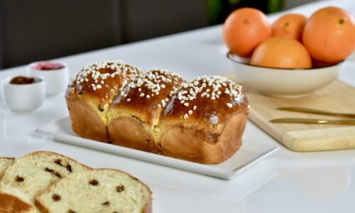 Brioche aux pépites de chocolat