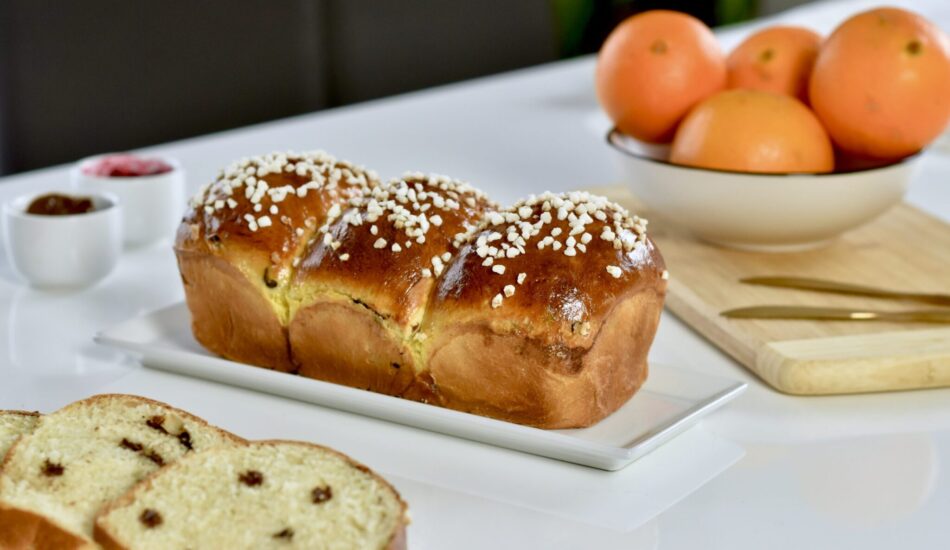 Brioche aux pépites de chocolat