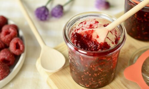 Confiture de framboises