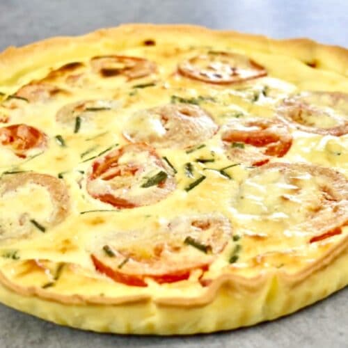 Quiche tomate-ricotta