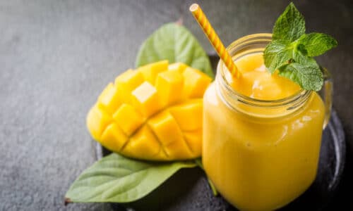 Smoothie mangue-coco