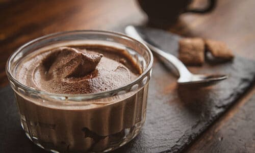 Mousse au chocolat magique