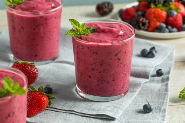 Smoothie fraises-tomates