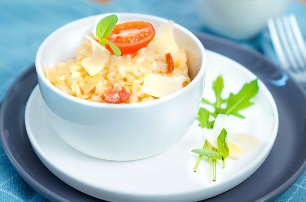 Risotto aux tomates séchées