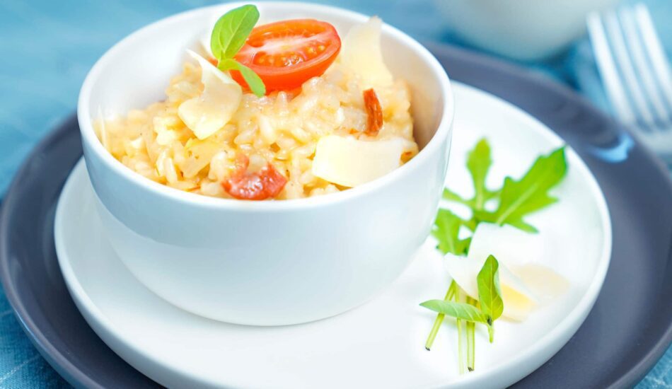 Risotto aux tomates séchées