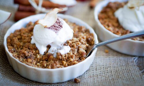 Crumble aux pommes