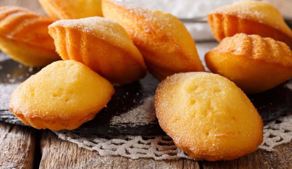 Madeleines à la vanille