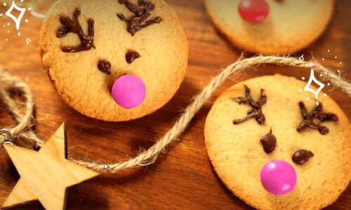 Biscuits rennes de Noël